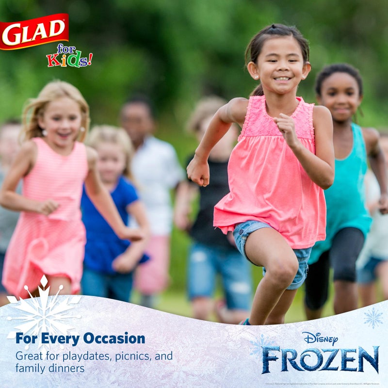 Glad for Kids Disney Frozen 9oz Anna & Elsa Snack Cups | Kid-Friendly Paper Cups for Everyday Use  24 Ct - Image 5