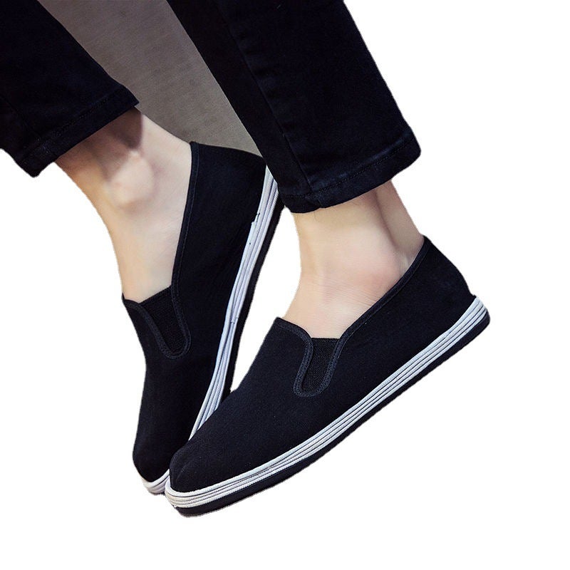 Men's Cloth Shoes with Rubber Sole - Image 5