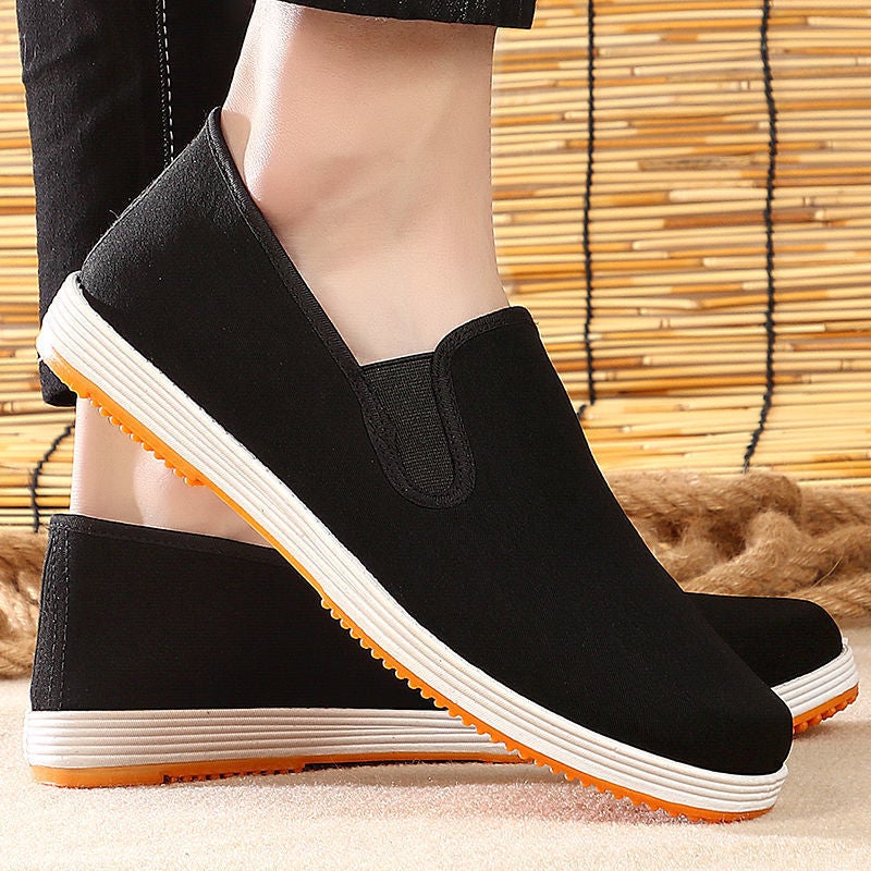 Men's Cloth Shoes with Rubber Sole - Image 3