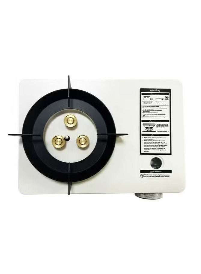 TIGER Infrared Single Burner Gas Stove – Portable Camping, Smart Outdoor Cooking, Household Use, RV, Car Power, Electric Butane Burner for Efficient Heat Distribution - Image 1