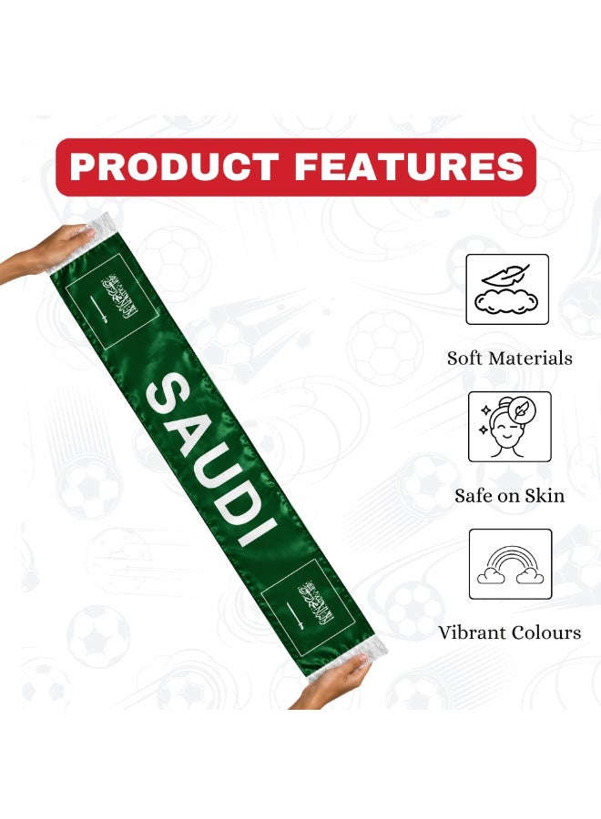 PRINTSHOP4ME Football Team Scarf | Unisex Sports Wear | Soccer Match Outfit - Image 5