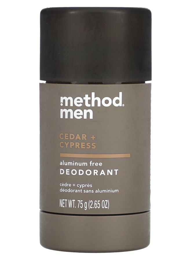 Method مزيل عرق للرجال من خشب الأرز + السرو 2.65 أونصة (75 جرام)
