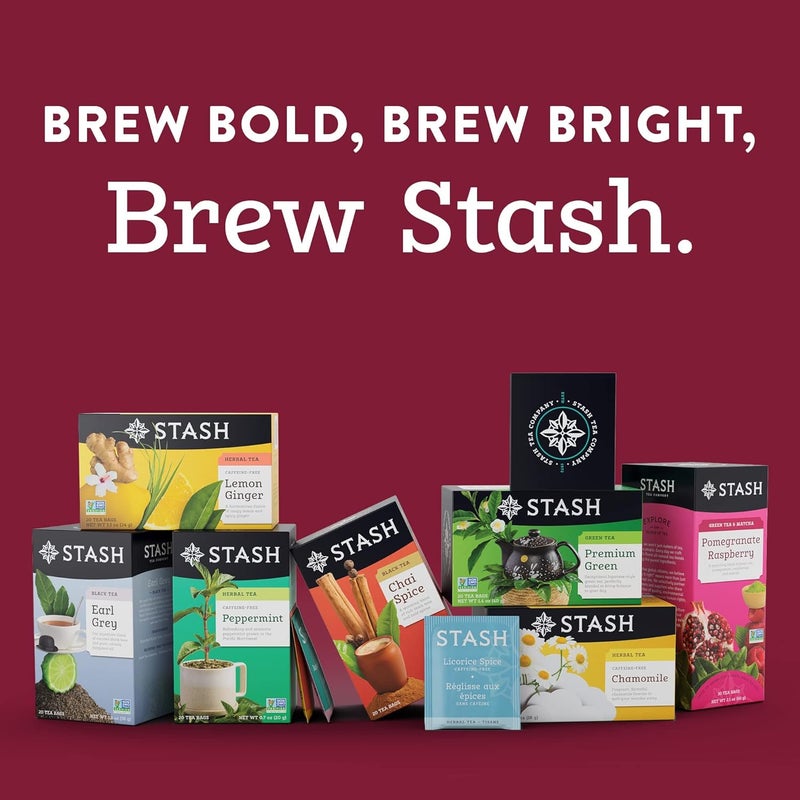 Stash Tea Chai Green - 20 Count Tea Bags - Image 4