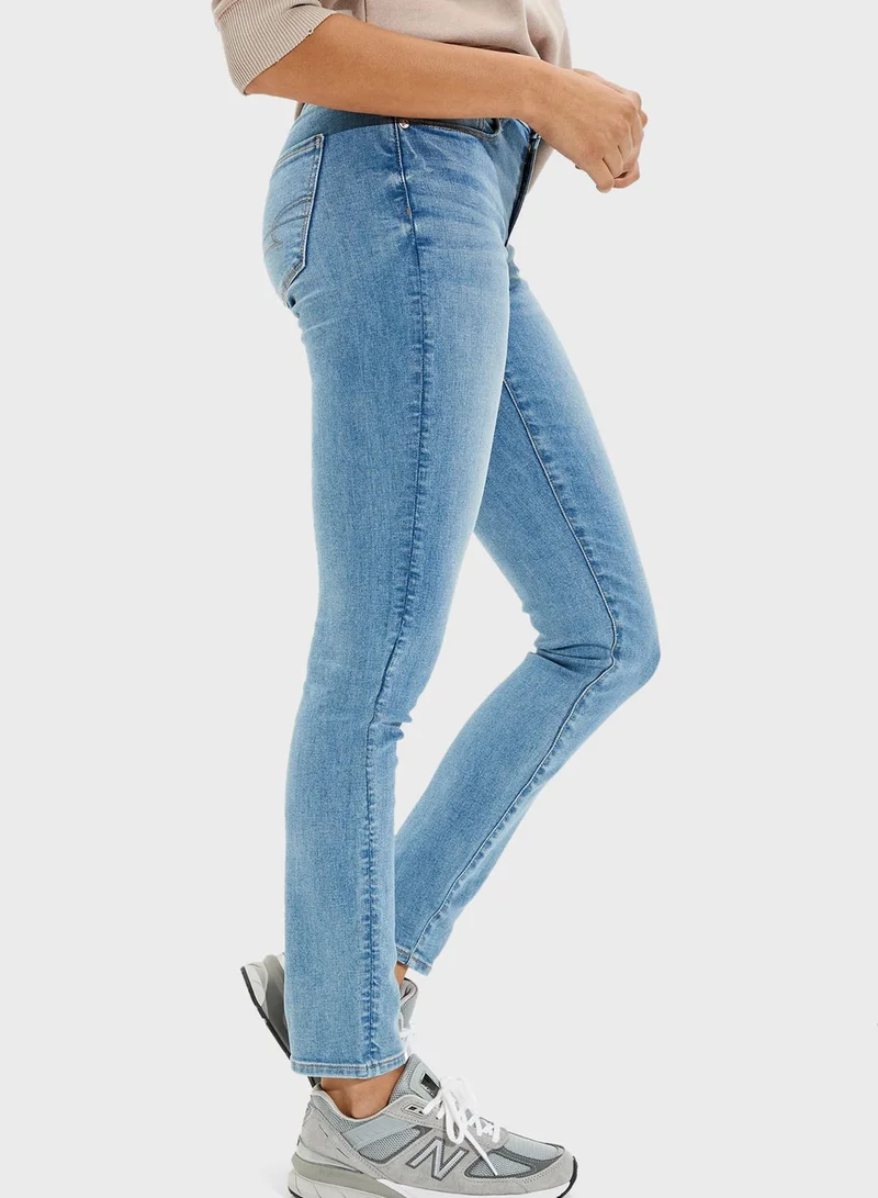 American Eagle High Waist Skinny Petite Jeans