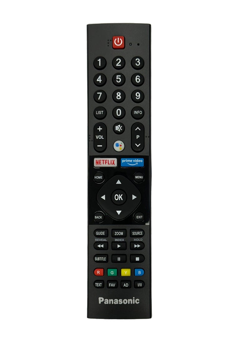 Replacement Remote Control Compatible for Panasonic Smart TV Voice Supported Panasonic Smart TV Remote Controller