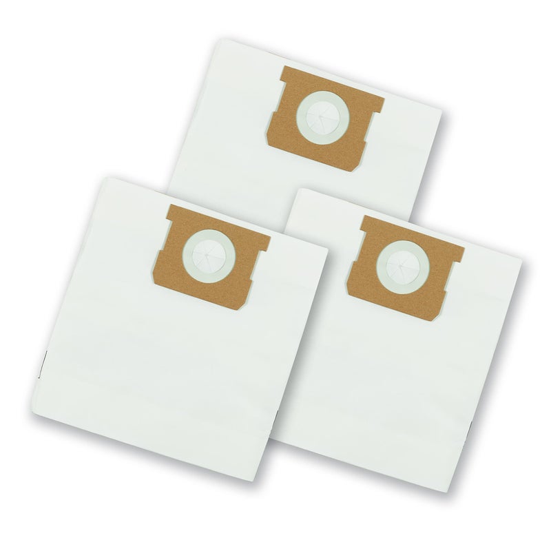 ShopVac 9066233 Disposable Filter Bags Fits 1014 Gallon Vacs For Dry PickUp Only NonHazardous Materials 3Pack