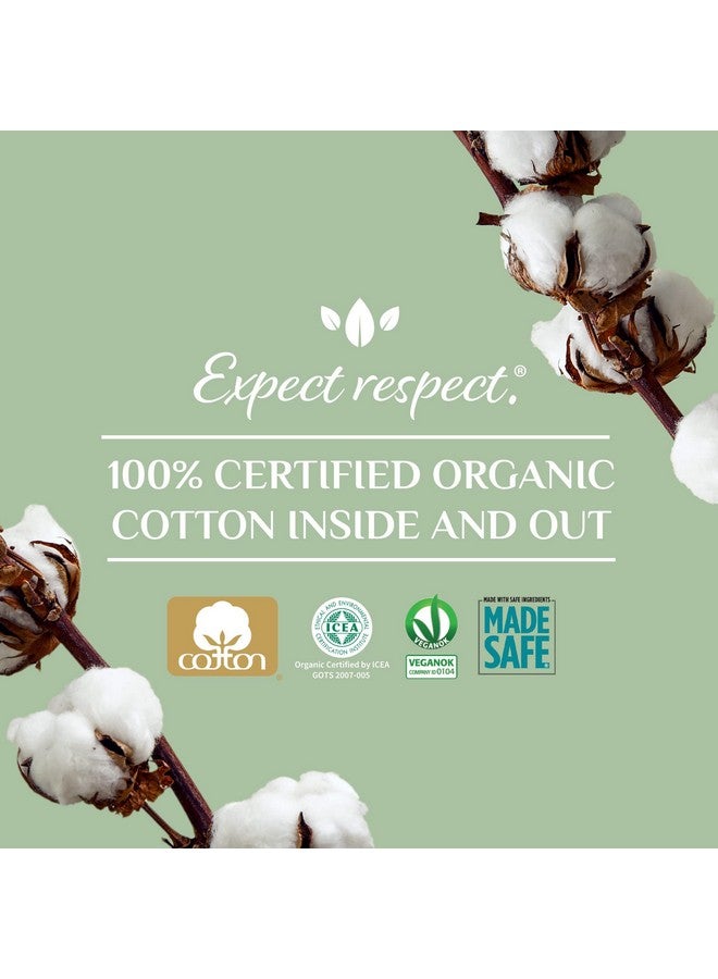 ORGANYC ORGANYC Hypoallergenic 100% Organic Cotton Internal Tampons with Applicator, SUPER, 14-count Boxes (Pack of 2) - Image 4