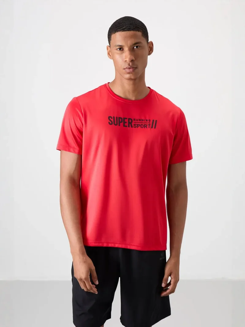 تومي لايف TOMMY Printed Crew Neck Short-Sleeve T-Shirt
