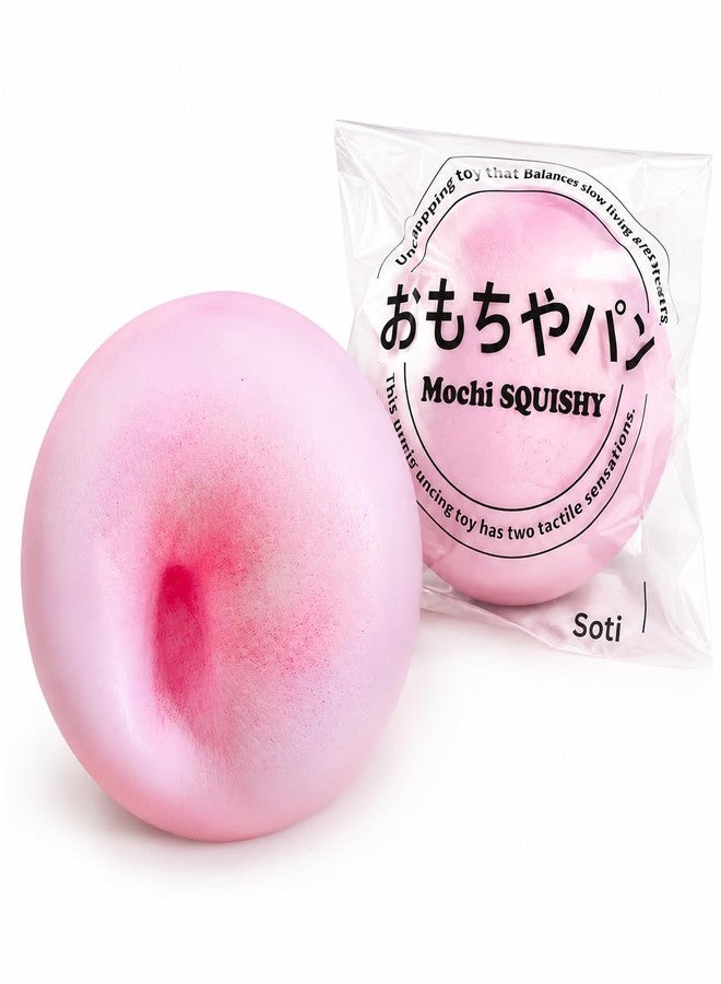 SOTI Bread Butter Squishy Stress Ball, Fun Slow Rising Fidget Toy for ADHD Anxiety Relief, Cute Pink Party Favor Gift & Stocking Stuffer - Image 5