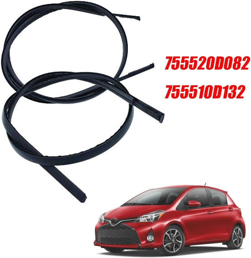 Bayyee Roof Drip Moulding Trims for Toyota Yaris Hatchback - Image 3