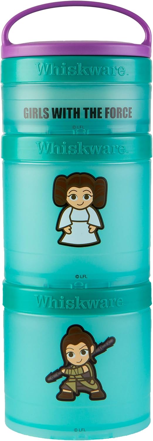 Whiskware Star Wars Stackable Snack Pack Leia  Rey - Image 1
