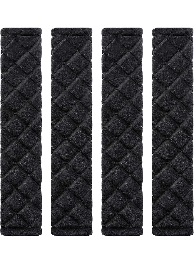 Tatuo 4 Pack Safe Belt Pads For Car Seatbelt Protector Soft Comfort Safe Belt Shoulder Strap Covers Harness Pads Helps Protect Your Neck And Shoulder (Black 10.6 Inch) - Image 1