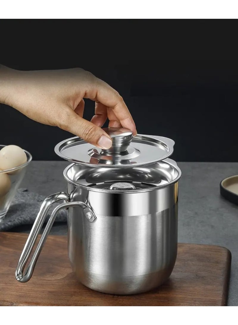 LDQ 1 Pc Premium 304 Stainless Steel Egg White Separator, Easily Separate Egg Yolks and Protein For Healthy Cooking and Baking - Image 4