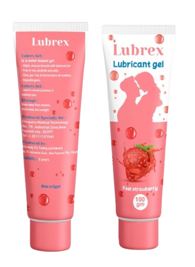 Lubrex Lubricant Gel Strawberry Flavor 100 Gm  - Image 3