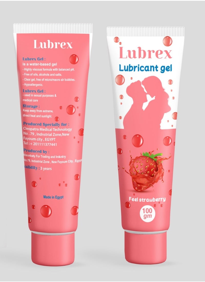Lubrex Lubricant Gel Strawberry Flavor 100 Gm  - Image 3