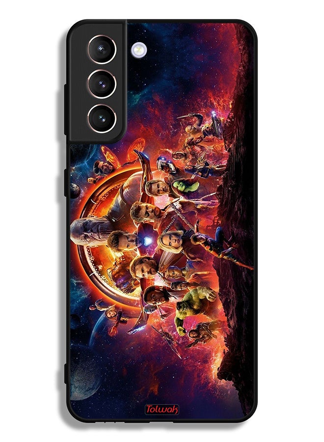 Tolwak Samsung Galaxy S21 Plus 5G Protective Case Cover Avengers - Image 3