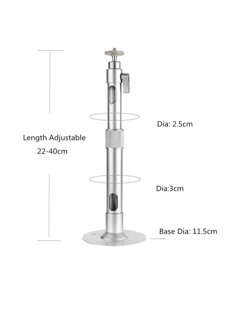 Ceiling Mount Projector Bracket, Universal Extendable Video Projector Stand with Adjustable Height, 3 Screw Models - Image 2