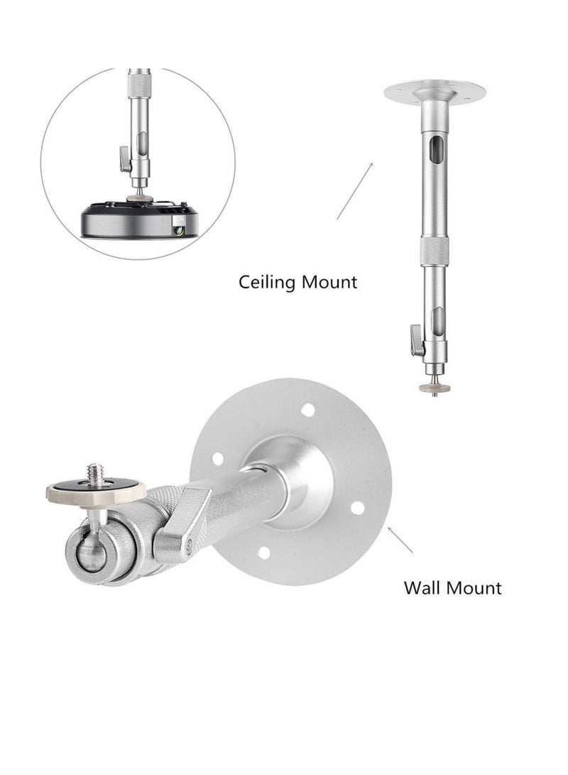 Ceiling Mount Projector Bracket, Universal Extendable Video Projector Stand with Adjustable Height, 3 Screw Models - Image 4