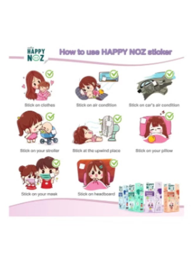 Happy Noz Anti Cough Patch for Kids – Yellow - Image 4