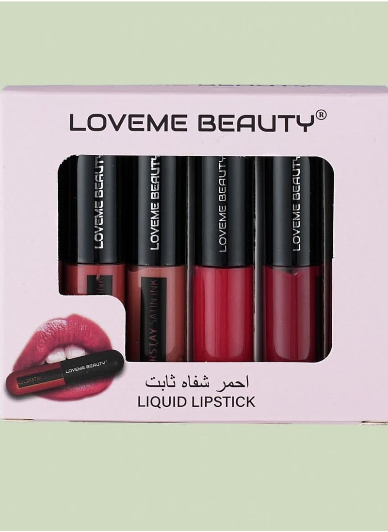 LOVEME BEAUTY 12 pieces LIQUID LIPSTICK 