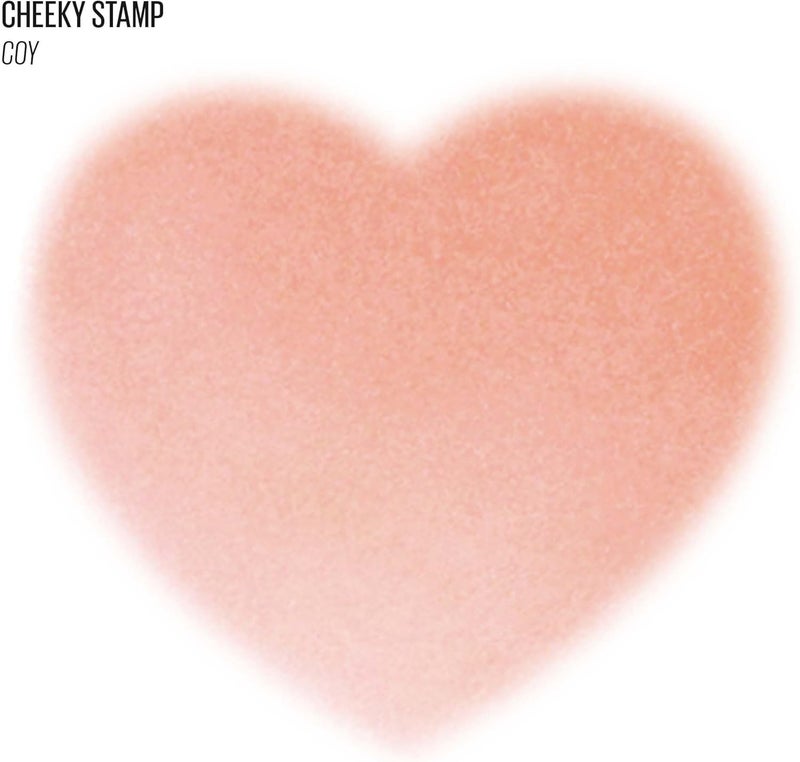 KAJA Cheeky Stamp Blush – Coy - Heart-Shaped Cushion Blusher with Buildable Color, Lightweight & Blendable Formula, Travel-Friendly K-Beauty Design, 5 g - Image 5