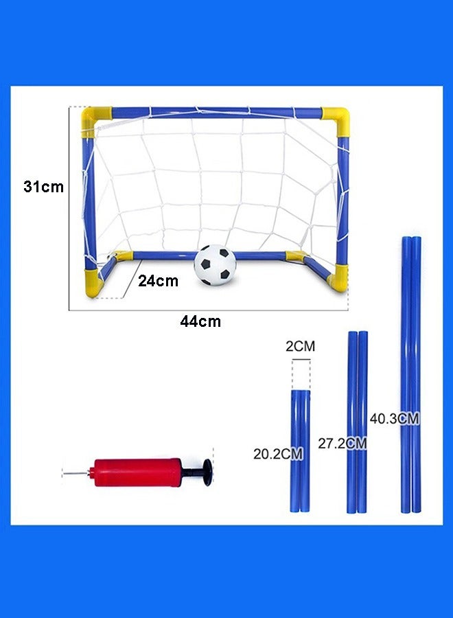 Mini Football Soccer Goal Post Net Set 44*31*24cm - Image 3
