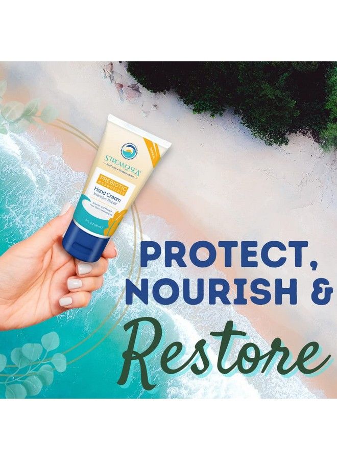 STREAM 2 SEA كريم يد مكثف للإصلاح الاستوائي أساسيات بروبيوتيك | كريم يد مرطب غني بمضادات الأكسدة وآمن للشعاب المرجانية وطبيعي وخالي من البارابين | 3 أونصة سائلة من ستريم2سي - Image 3