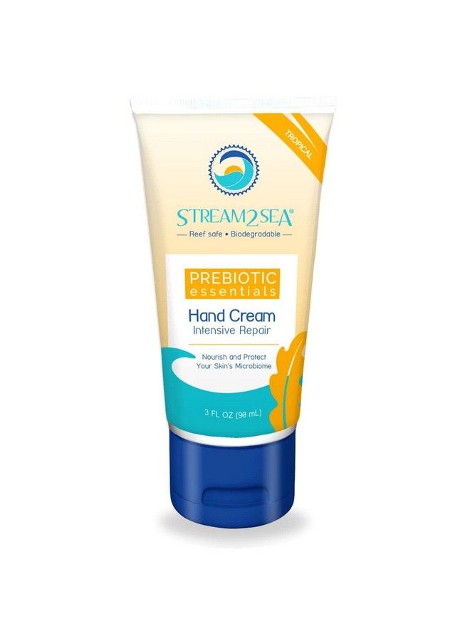STREAM 2 SEA كريم يد مكثف للإصلاح الاستوائي أساسيات بروبيوتيك | كريم يد مرطب غني بمضادات الأكسدة وآمن للشعاب المرجانية وطبيعي وخالي من البارابين | 3 أونصة سائلة من ستريم2سي - Image 2