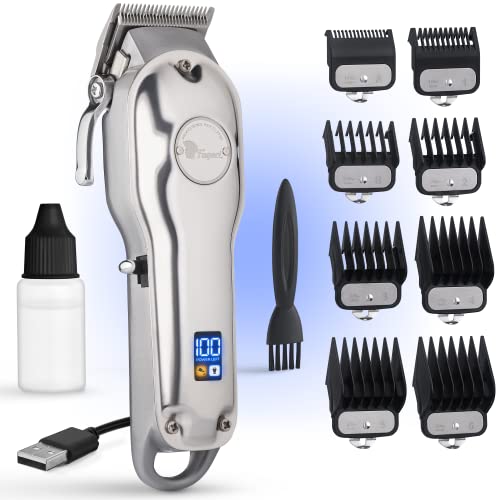 Fagaci Professional Hair Clippers with Extremely Fine Cutting, Cordless Hair Trimmer for Men & Women, Barber Clippers for Salon & Home Use - Image 1