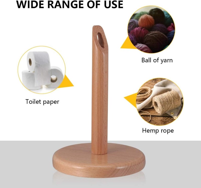 كلاراكو حامل خيوط الحياكة من كلاركو، حامل خيوط الحياكة، حامل خشبي للكروشيه والخيوط، رف تخزين، ملحقات الحياكة - Image 4