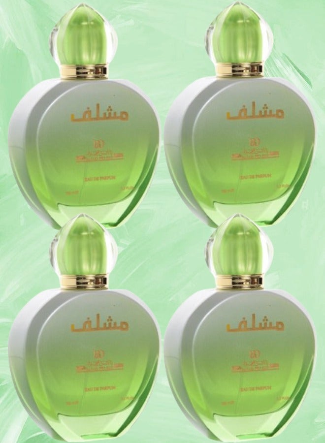 Banafa 4 Pieces Mushlaf Perfume 100ml EDP - Image 1