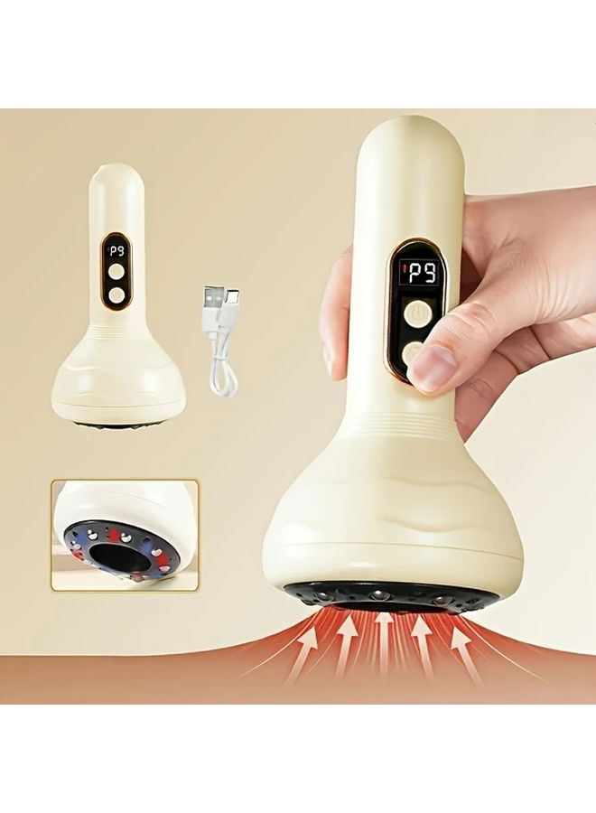 جهاز كؤوس ذكي بيج عرض رقمي 9 سرعات شحن عبر USB أداة استرخاء محمولة - Image 1