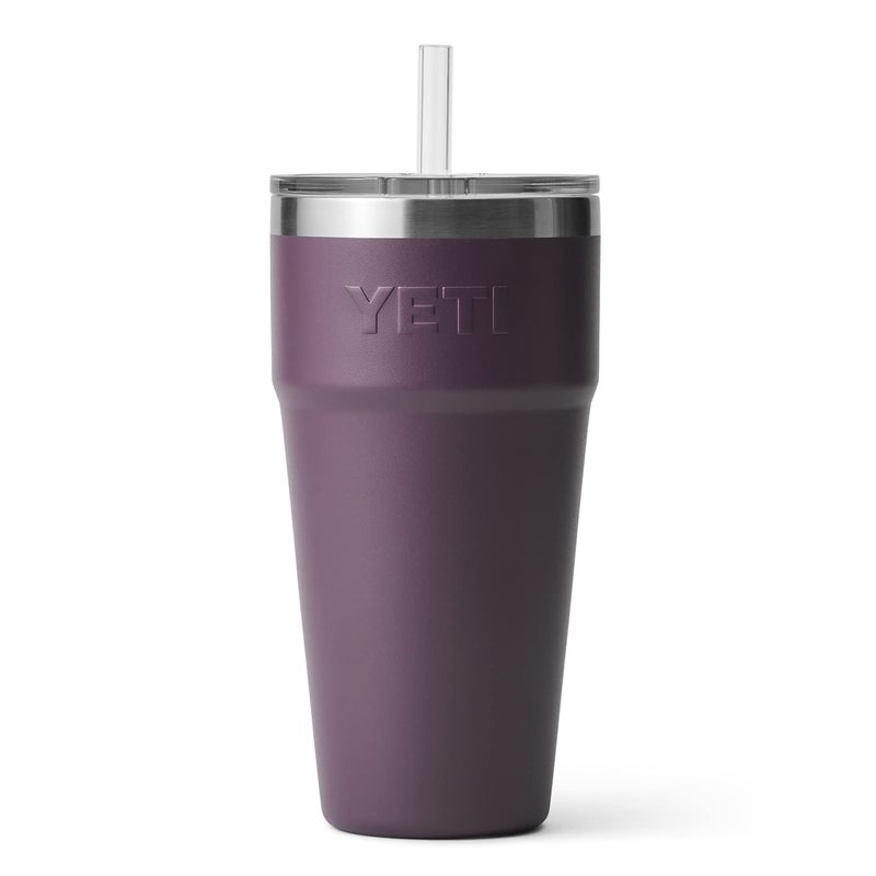 YETI Rambler 26 oz Straw Cup, Vacuum Insulated, Stainless Steel with Straw Lid, Nordic Purple - Image 5