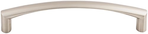 Top Knobs M391 Nouveau Collection 5-1/16" Griggs Pull, Brushed Satin Nickel - Image 1