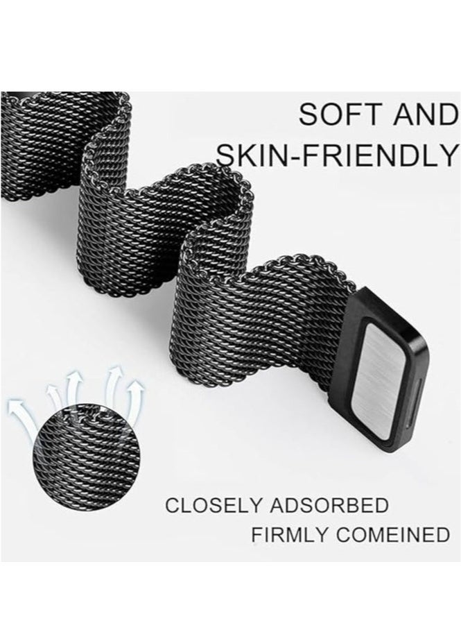 KENSUO Milanese Band Compatible with Samsung Galaxy Watch 7 Ultra 2025 Strap Magnetic Loop Strap, Stainless Steel Wristbands Classic Style Metal Mesh Wristband for Galaxy Watch 7 Ultra  - Image 3