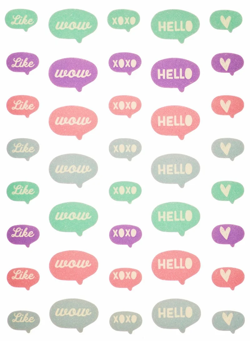 Yes Studio Hydrocolloid Blemish Dots Speech Bubbles - Tea Tree and Witch Hazel - 72pc