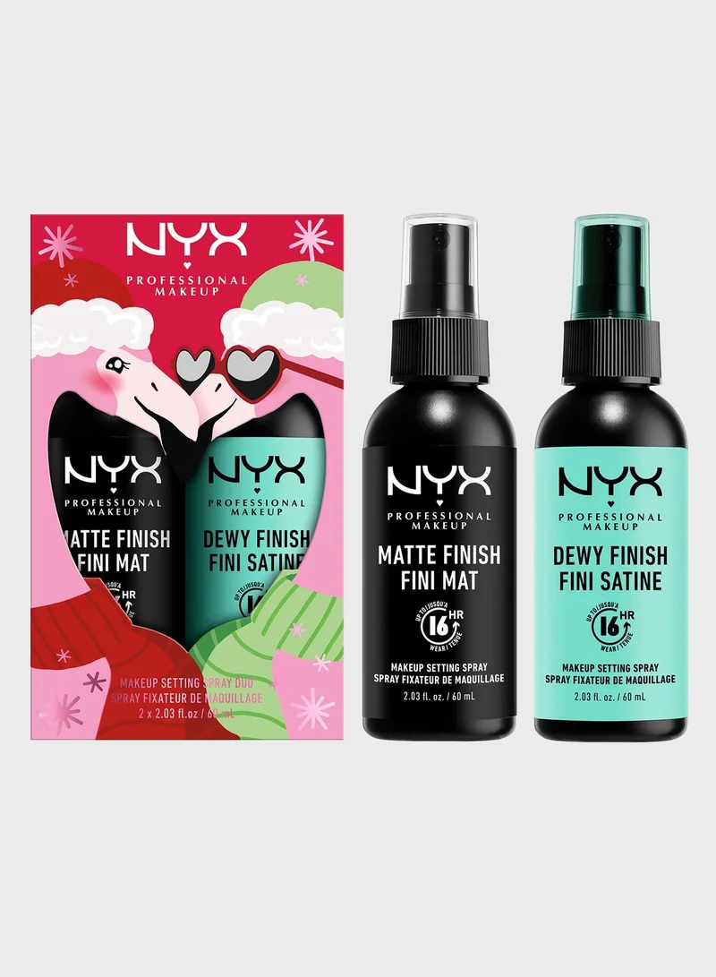 NYX PROFESSIONAL MAKEUP Nyx Professional Makeup - Setting Spray Holiday Gift Set