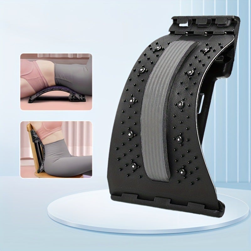 Lumbar Reliever, Home Back Support Board, Lumbar Stretcher, Waist Massager Pad, Yoga Fitness Mat - Image 5
