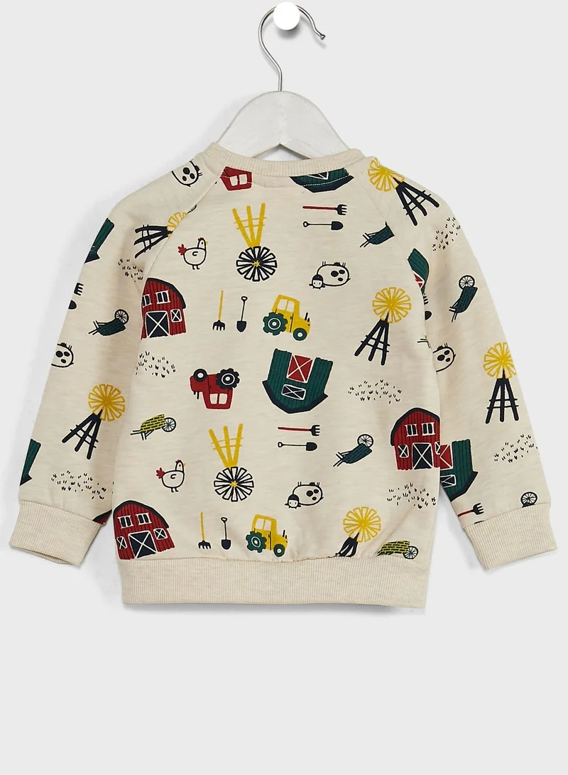 Zippy Infant Printed Tracksuit