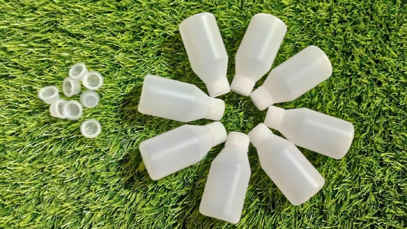 DAIDSUKE Pack Of 12 Bottle For Filling Gangajal Empty Bottle Multipurpose Reusable Container For Hair Oils Shampoo Conditioner Lotion Medicated Oil Sanitizer Storage Bottle - Image 3