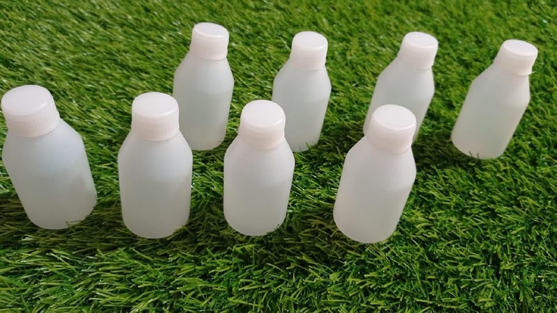 DAIDSUKE Pack Of 12 Bottle For Filling Gangajal Empty Bottle Multipurpose Reusable Container For Hair Oils Shampoo Conditioner Lotion Medicated Oil Sanitizer Storage Bottle - Image 1