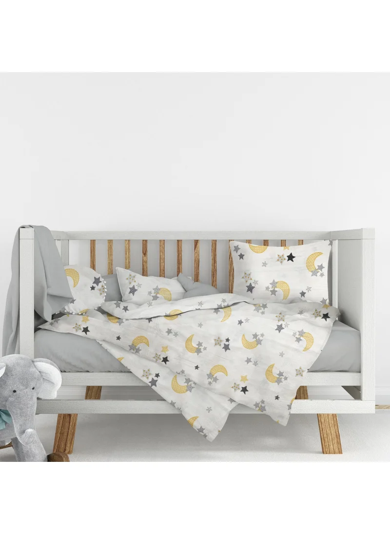 Lief Home 100% Cotton Baby Duvet Cover Set from Flannel Fabric | 100X150