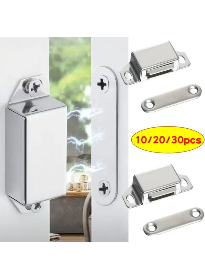 10pcs Magnetic Door Suction for Cabinet Wardrobe Cupboard - Image 1