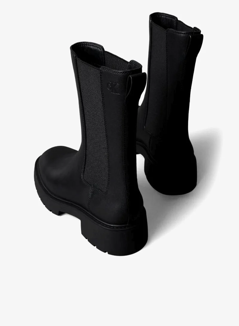 Calvin Klein Jeans  Leather Tall Chunky Chelsea Boots for Women | Best Price UAE