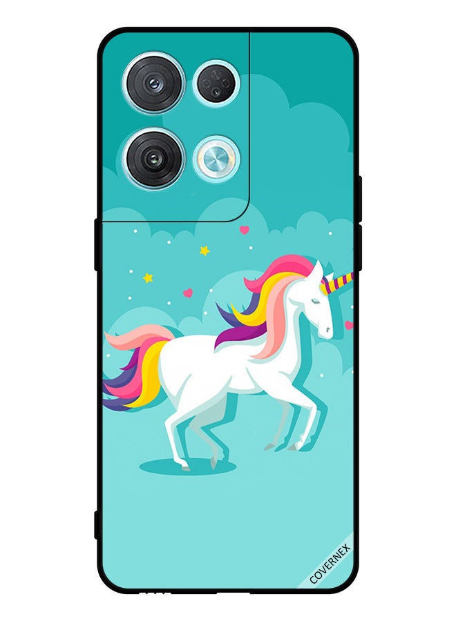 Covernex Protective Case Cover For Oppo Reno8 Pro Unicorn Walking - Image 1