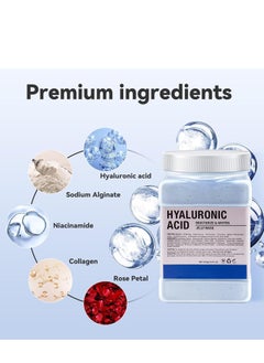 DR.MEINAIER Jar Face Mask Daily Salon Skincare Brightening & Nourishing Jelly Mask Professional Hydrojelly Masks 23oz (Hyaluronic acid jelly mask)  - Image 4