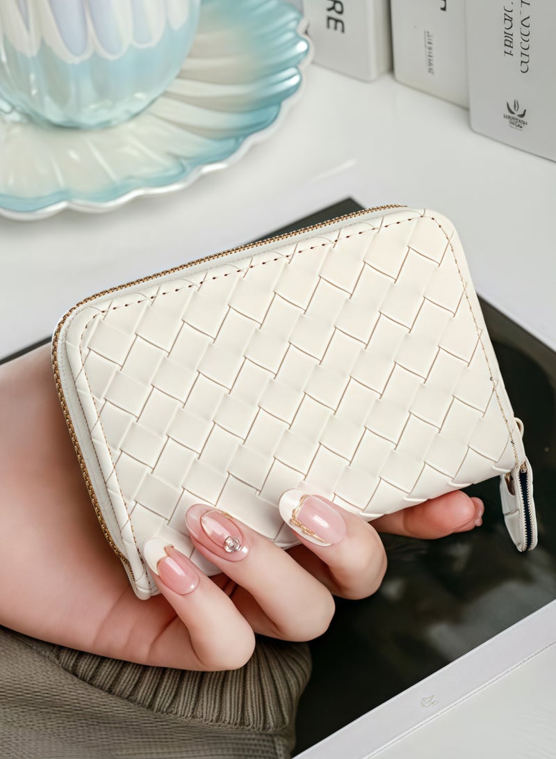 18 card slots credit card wallet women credit card holder women card holder women wallet small storage bag ID card wallet zipper wallet - Image 5