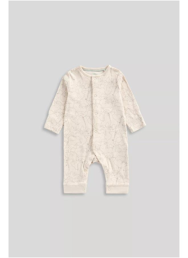 mothercare My First Ribbed All-in-One  - Image 1