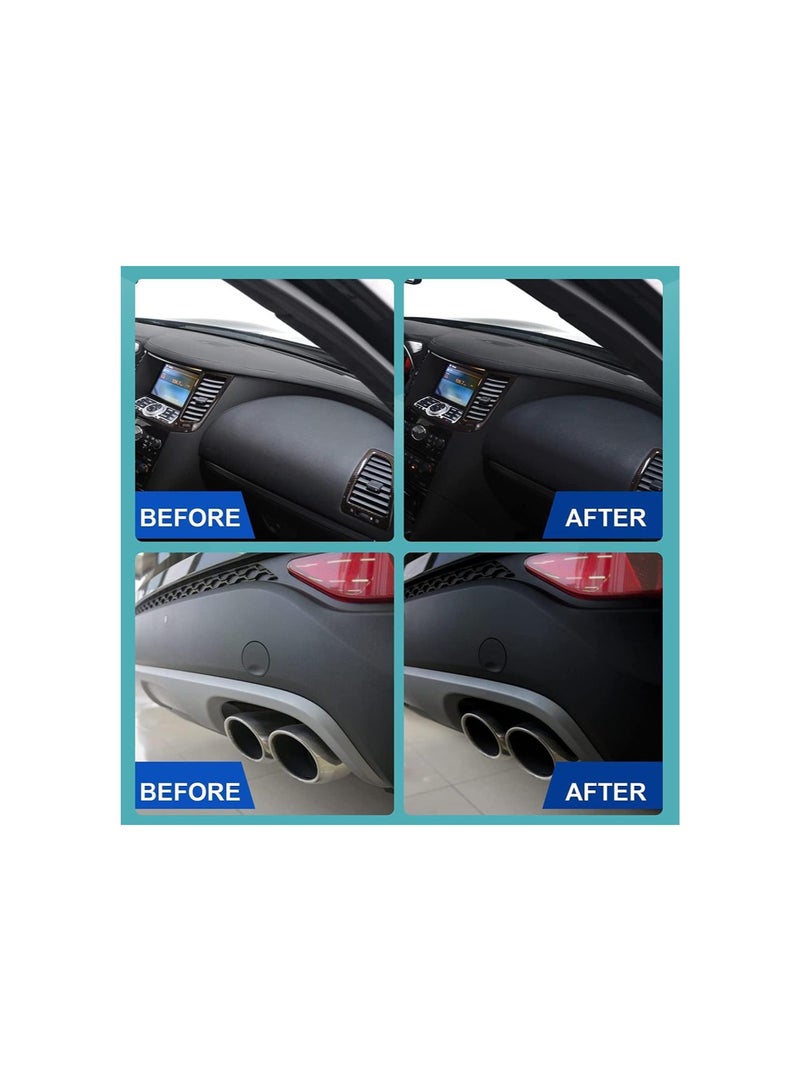 Plastic Revitalizing Coating Agent, Car Plastic Revitalizing Coating Agent, Nano Plastic Refreshing Coating, Car Plastic Parts Refurbish Agent (30ml, 2pcs) - Image 4