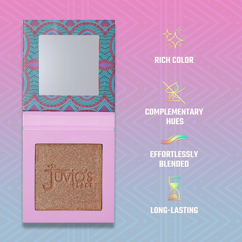 Juvia's Place - Tribe Highlighter Vol. 2 - Glow Highlighter Face Makeup Powder - Shimmering Glow Finish perfect for cheekbones, Radiant Mineral Shimmer, Illuminating Powder - Image 3